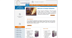 Desktop Screenshot of centpar.com
